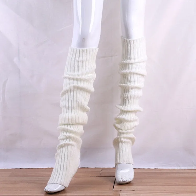 70cm Over Knee Japanese Jk Uniform Leg Warmers Lolita Winter