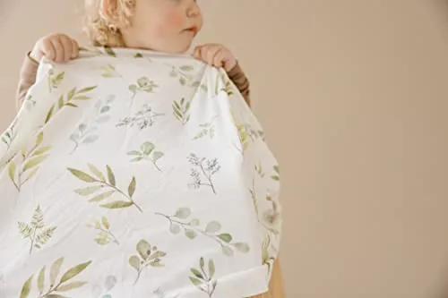 Baby Car Seat Cover Canopy and Nursing Cover Multi-Use Stretchy 5 in 1 Gift"Haven" by Copper Pearl