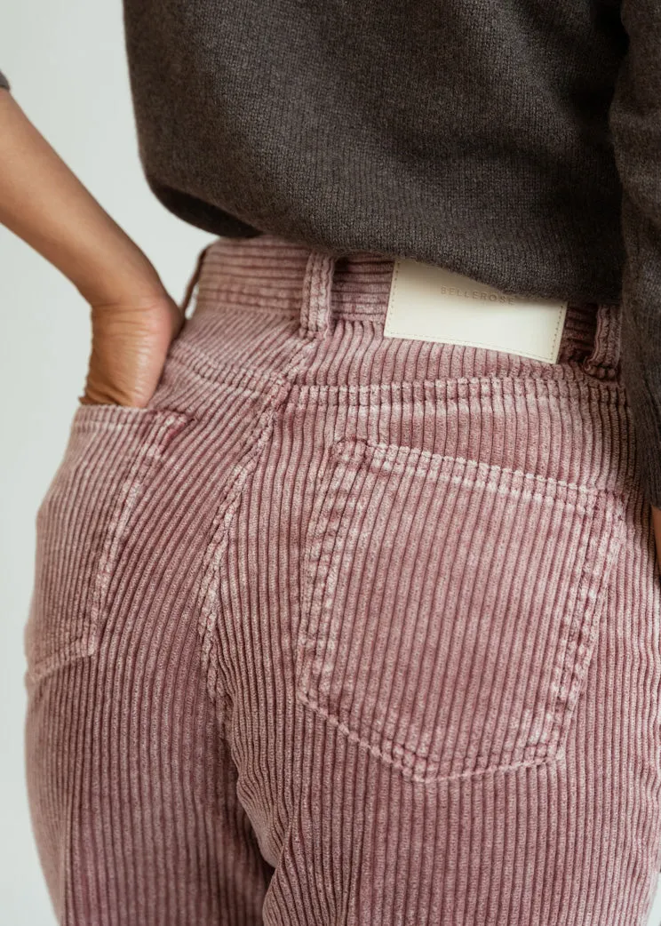 Bellerose Dusty Pink Parthe Corduroy Jean
