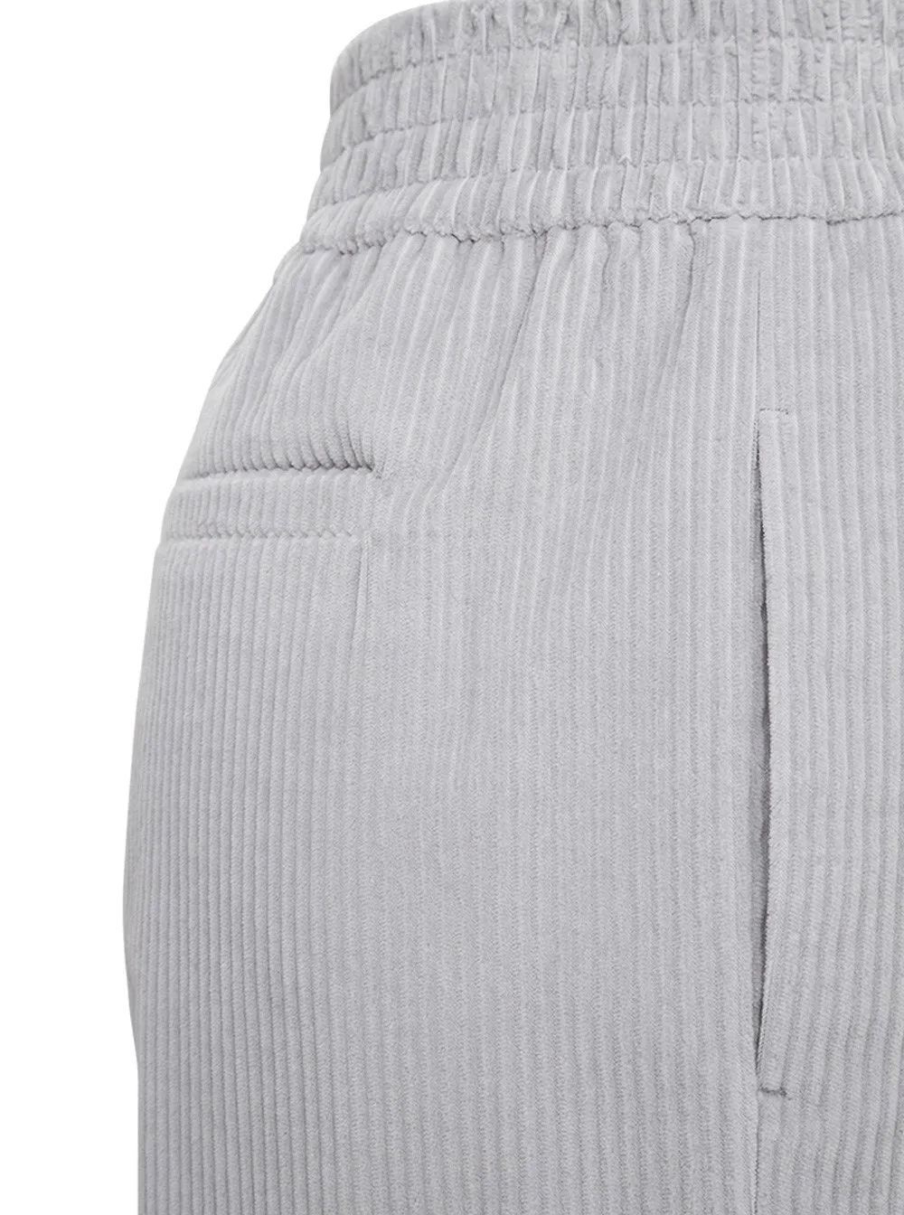 Brunello Cucinelli Corduroy Ribbed Track Pants