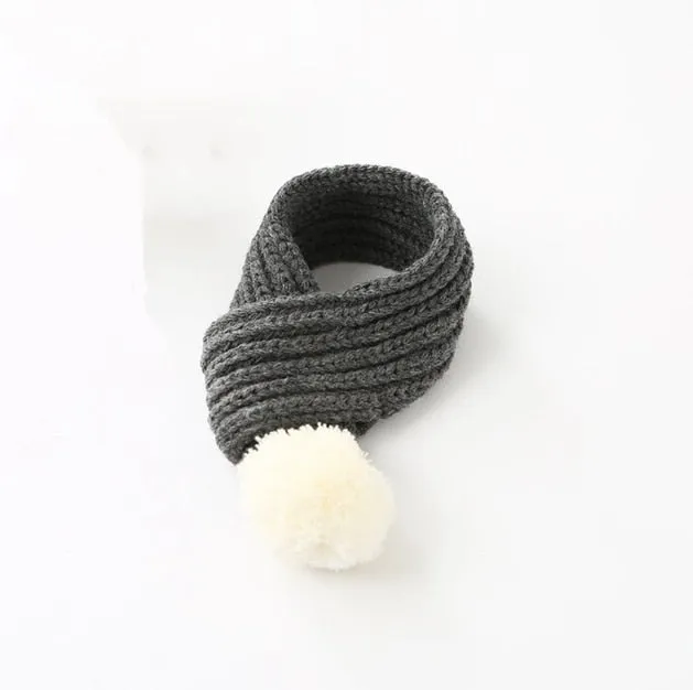 Christmas Knit Scarf for French Bulldog