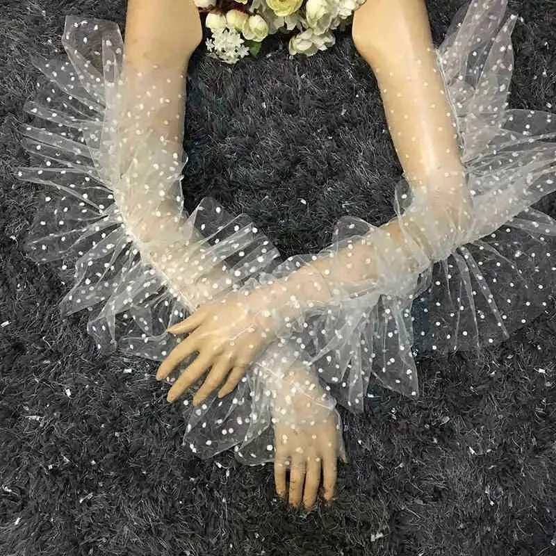 Feminine Vintage Lacey Gloves