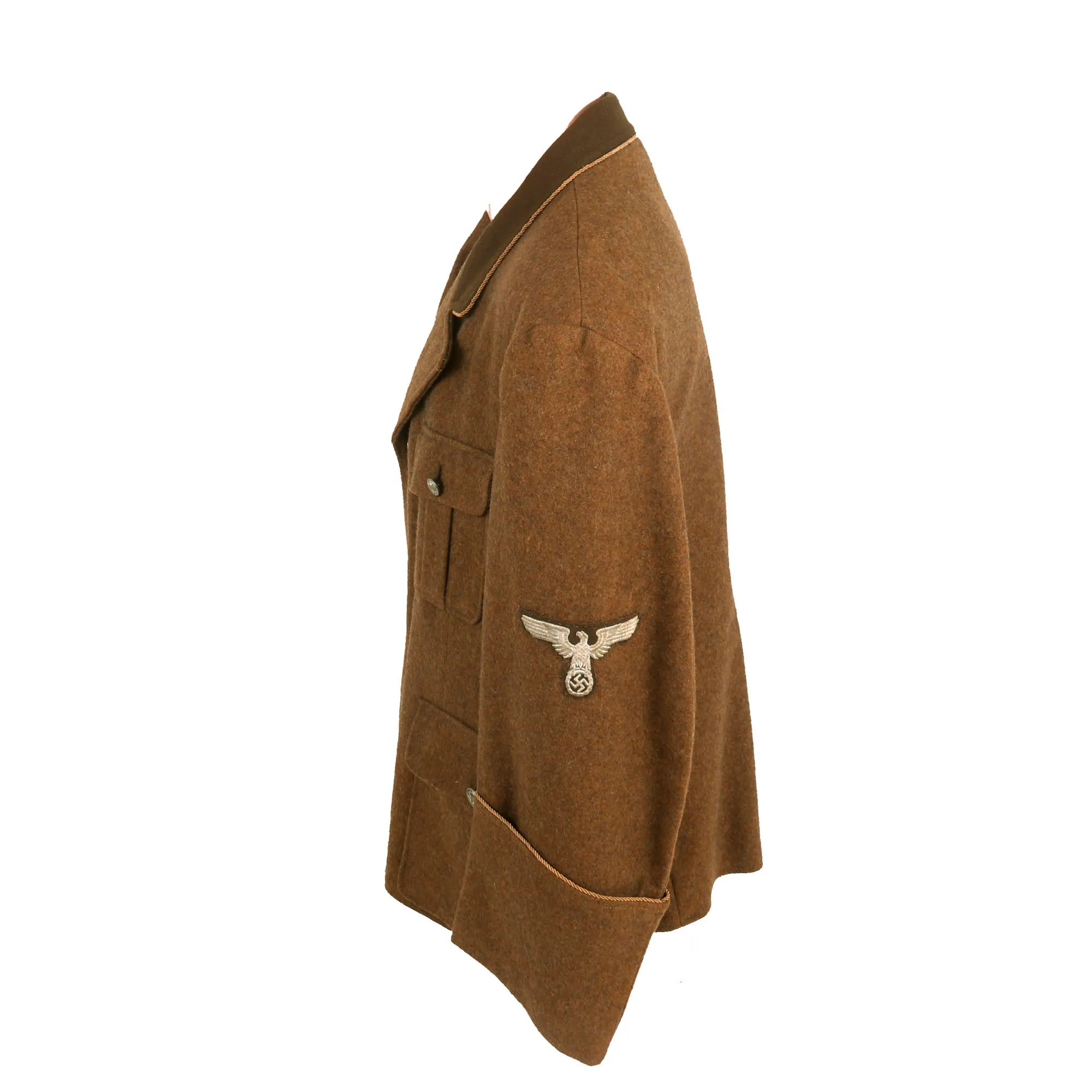 Original Rare German WWII RMfdbO Ministry for Occupied Eastern Territories Uniform Tunic with Trousers
