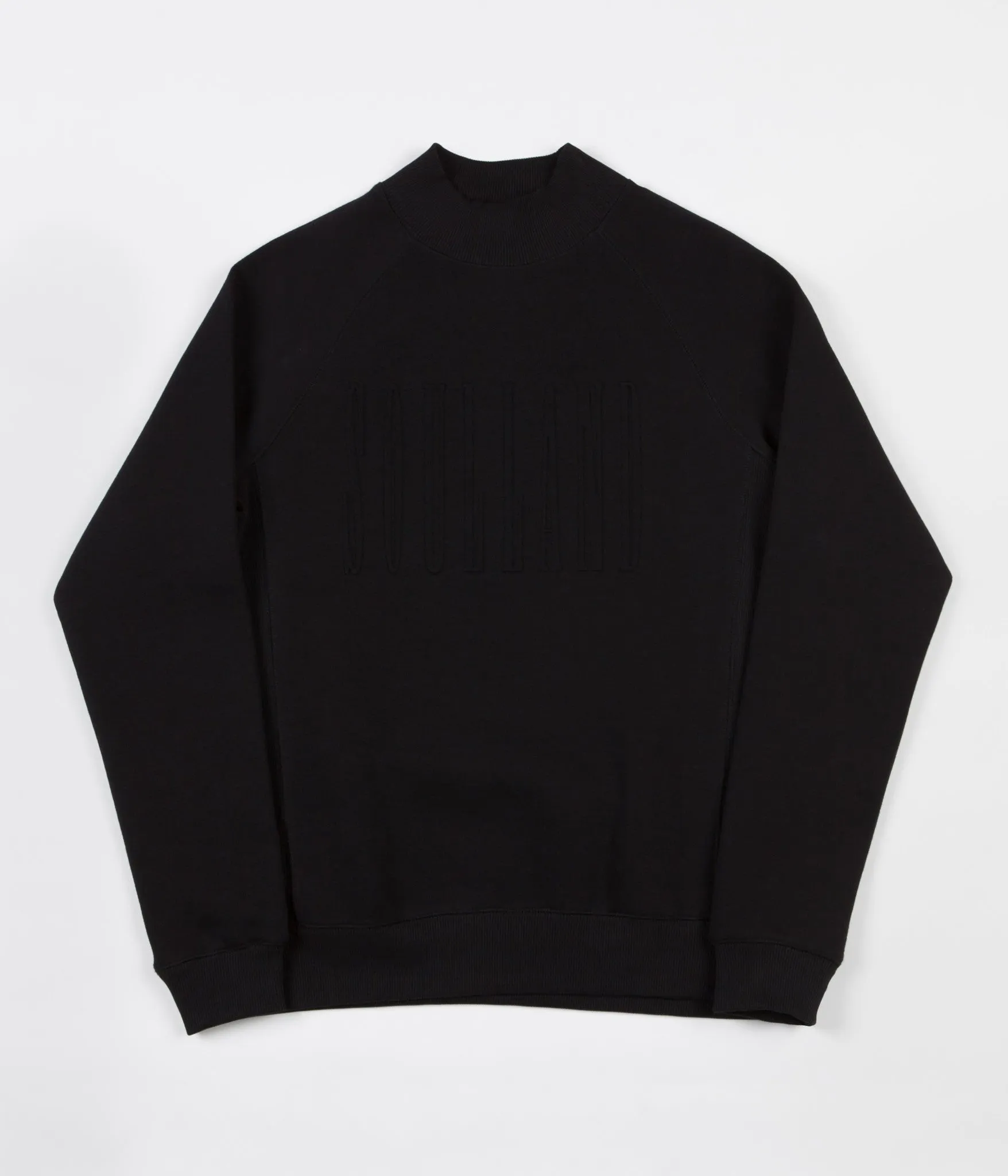 Soulland SJEVY Raglan Sweatshirt - Black
