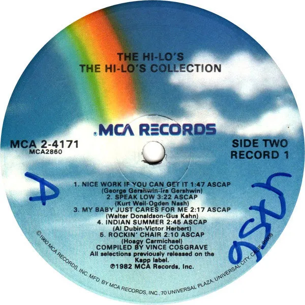 The Hi-Lo's - The Hi-Lo's Collection - LP