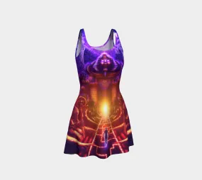 THE KEY IS WITHIN | FLARE DRESS | SALVIADROID