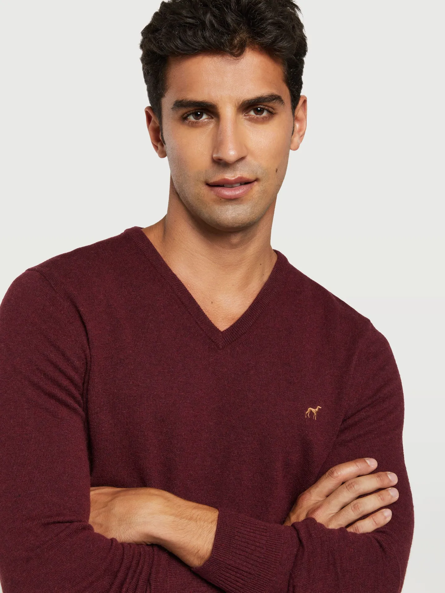 V-neck sweater