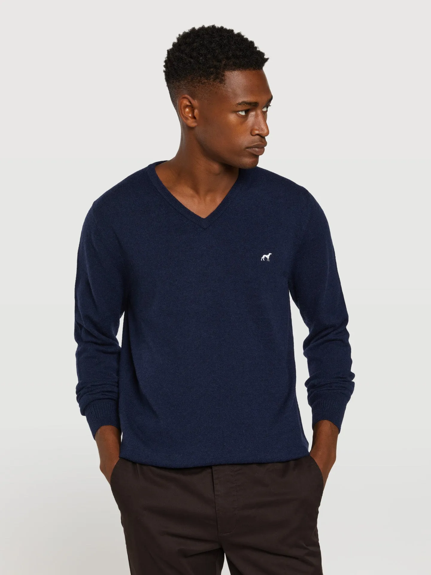 V-neck sweater