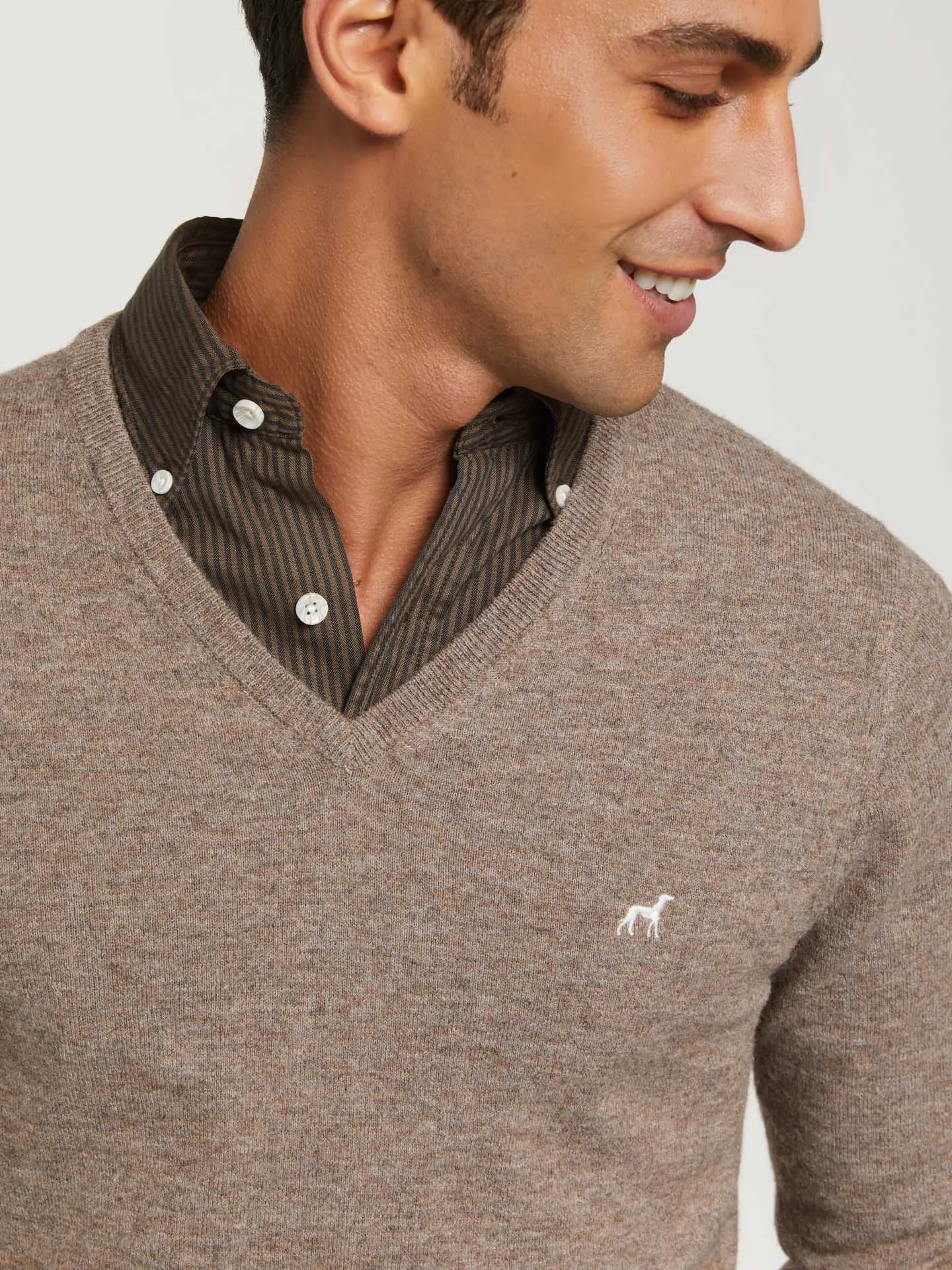 V-neck sweater