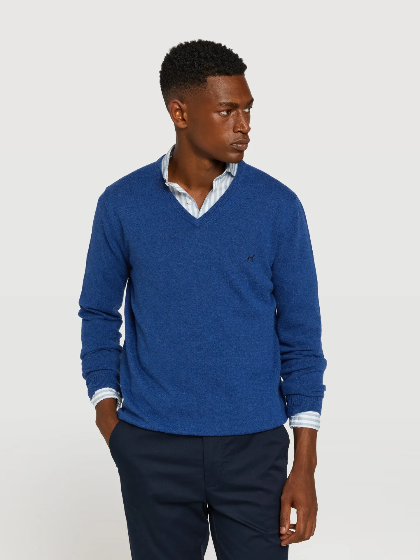 V-neck sweater