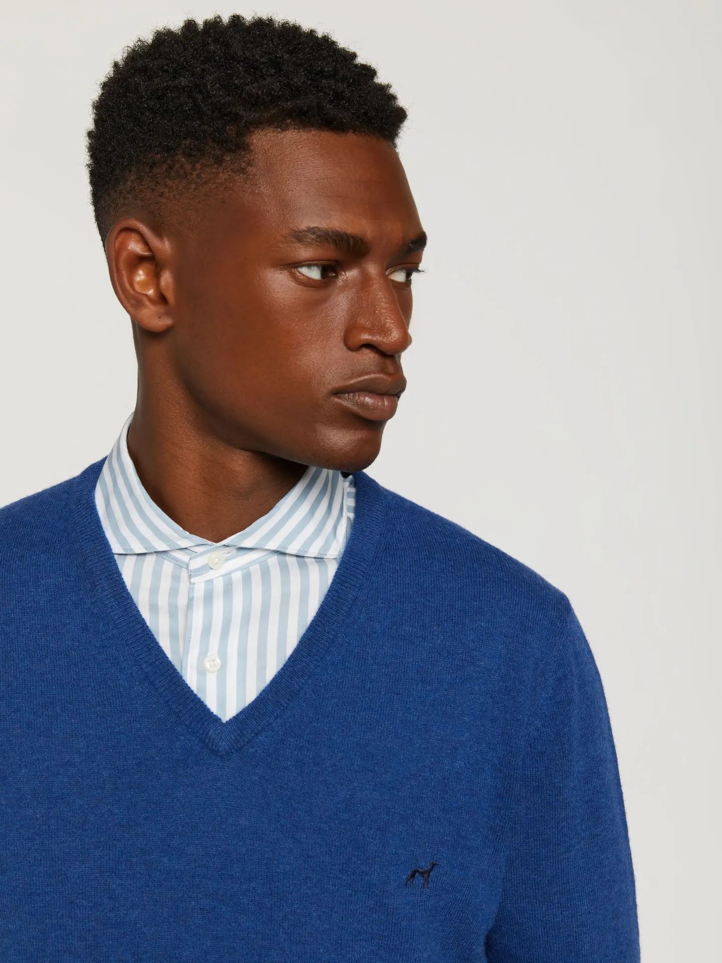V-neck sweater